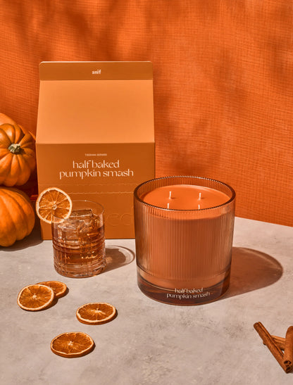 Pumpkin Smash Candle