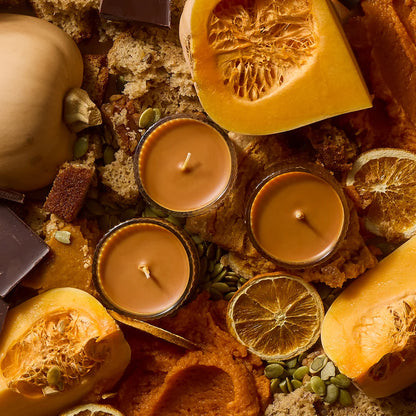 Pumpkin Smash Votive Set