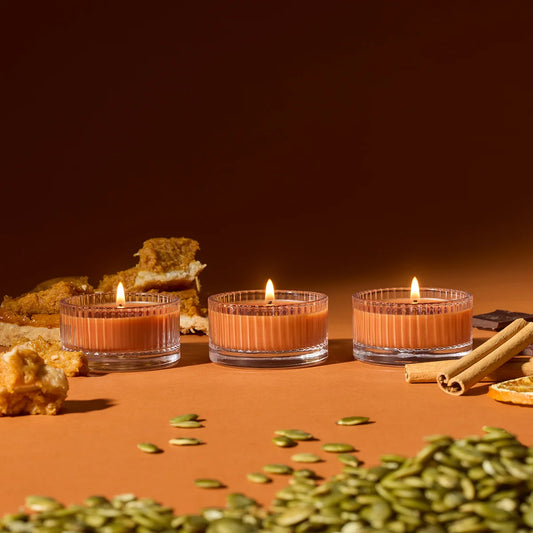 Pumpkin Smash Votive Set